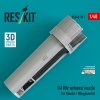 RESKIT RSU48-0511 IAI Kfir exhaust nozzle for Kinetic / Wingman kit (3D Printed) (1/48)